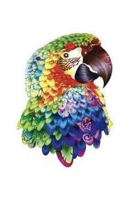 Copertă produs Puzzle de lemn, 94 piese în formă de papagal