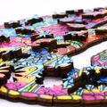 Copertă produs Puzzle de lemn, 94 piese &icirc;n formă de papagal - gallery small 