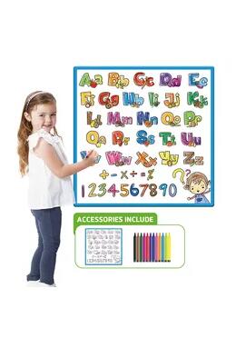 Copertă produs Poster Lavabil de Colorat - Alfabetul