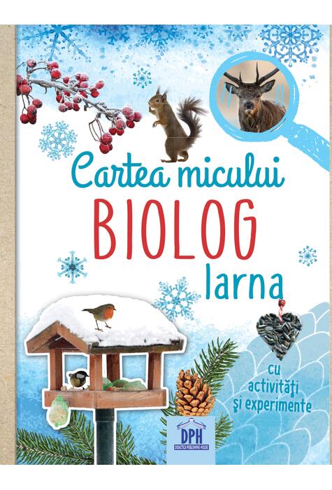Copertă produs Cartea micului biolog - Iarna