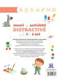 Copertă produs Jocuri și activități distractive de la 3 la 5 ani
