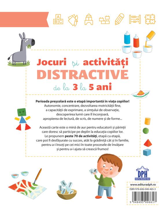 Copertă produs Jocuri și activități distractive de la 3 la 5 ani - gallery big 2