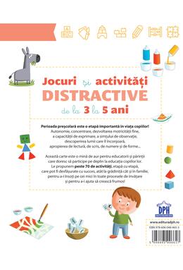 Copertă produs Jocuri și activități distractive de la 3 la 5 ani