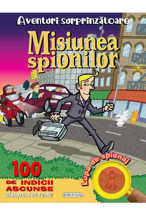 Copertă produs Aventuri surprinzătoare: Misiunea spionilor