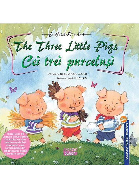 Copertă produs The Three Little Pigs - Cei trei purceluși - gallery big 1