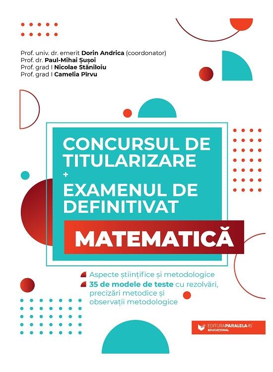 Copertă produs Concursul de titularizare și examenul de definitivat &bull; Matematică - gallery big 1