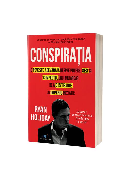Copertă produs Conspirația: Peter Thiel, Hulk Hogan, Gawker și anatomia unei intrigi - gallery big 1
