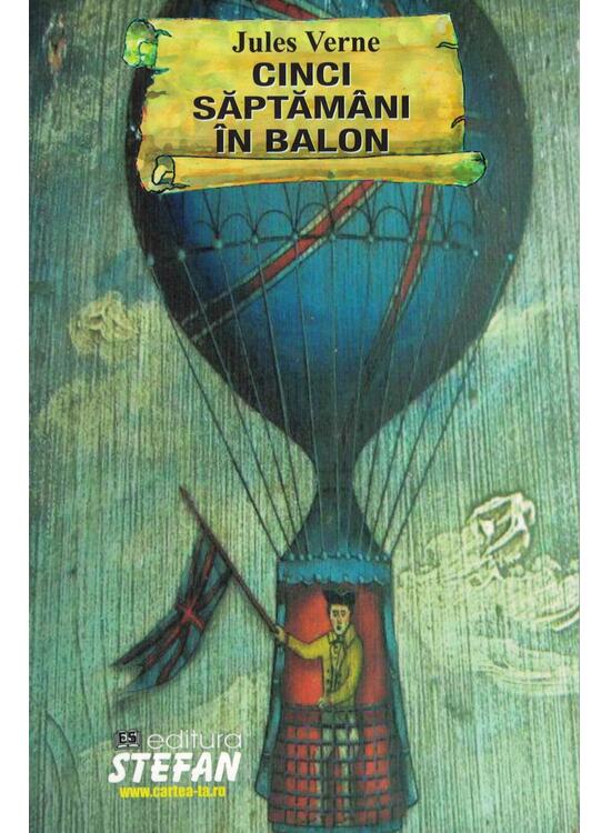 Copertă produs Cinci săptăm&acirc;ni &icirc;n balon - gallery big 1