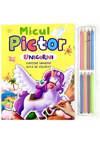 Copertă produs Micul pictor. Unicorni