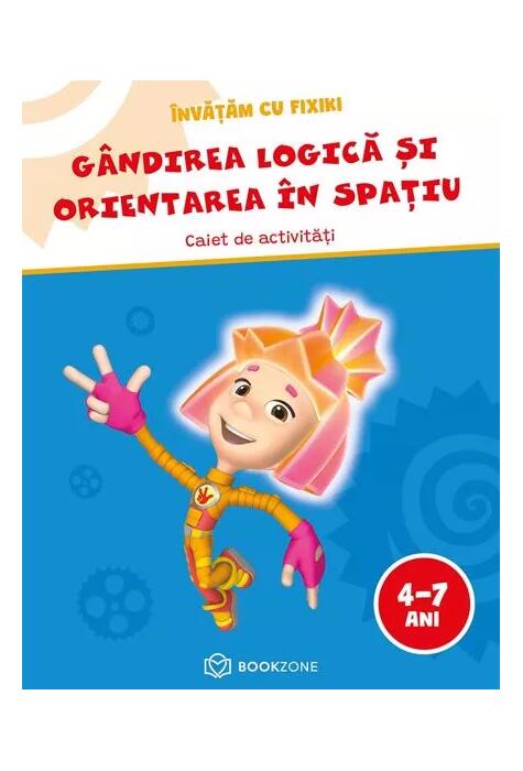 Copertă produs G&acirc;ndirea logică și orientarea &icirc;n spațiu