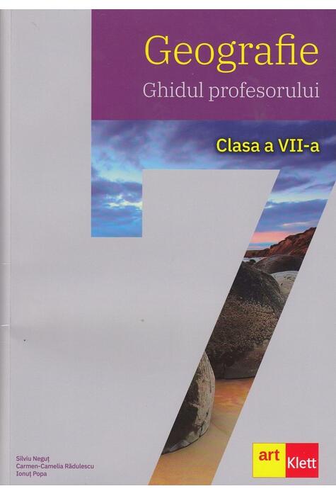 Copertă produs Geografie. Ghidul profesorului. Clasa a VII-a