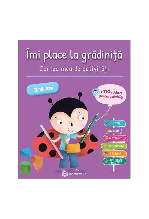 Copertă produs &Icirc;mi place la grădiniță &ndash; 3-4 ani