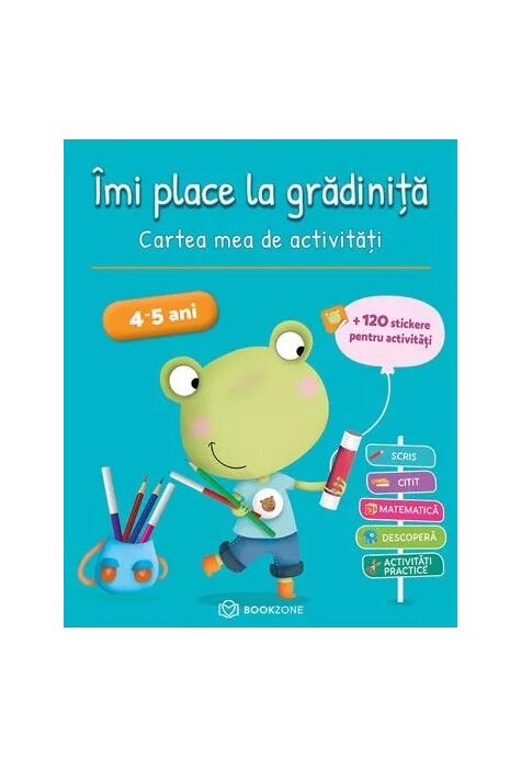 Copertă produs &Icirc;mi place la grădiniță &ndash; 4-5 ani