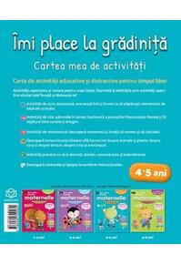 Copertă produs &Icirc;mi place la grădiniță &ndash; 4-5 ani