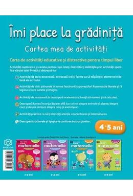 Copertă produs &Icirc;mi place la grădiniță &ndash; 4-5 ani