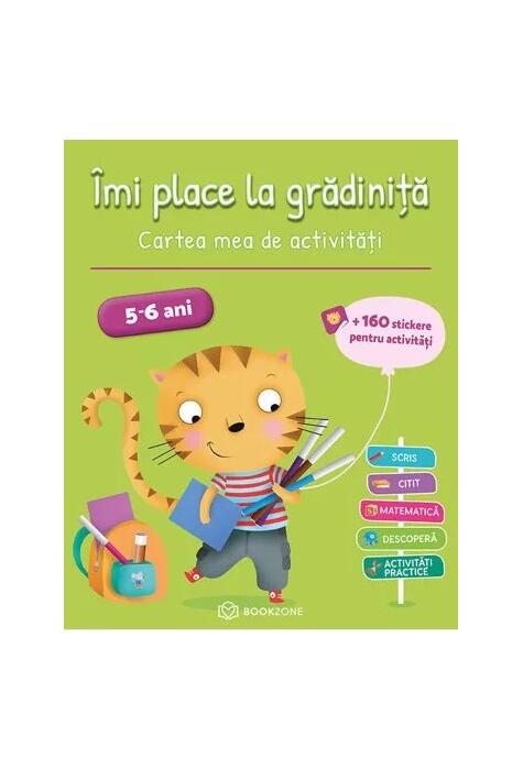 Copertă produs &Icirc;mi place la grădiniță &ndash; 5-6 ani