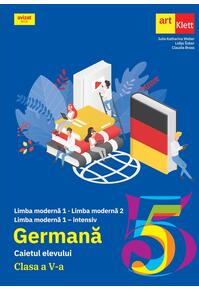 Copertă produs Limba Germană. Clasa a V-a. Caietul elevului