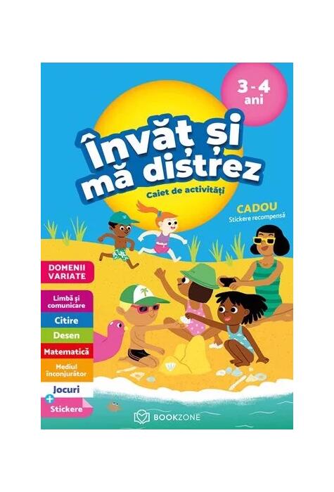 Copertă produs &Icirc;nvăț și mă distrez &ndash; 3-4 ani