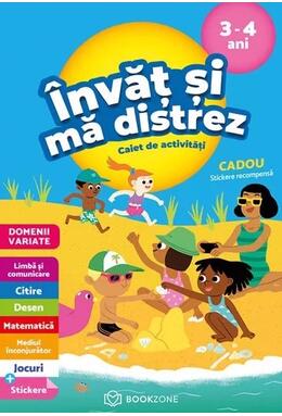 Copertă produs &Icirc;nvăț și mă distrez &ndash; 3-4 ani
