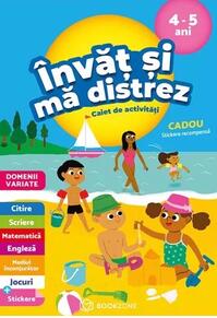 Copertă produs &Icirc;nvăț și mă distrez &ndash; 4-5 ani