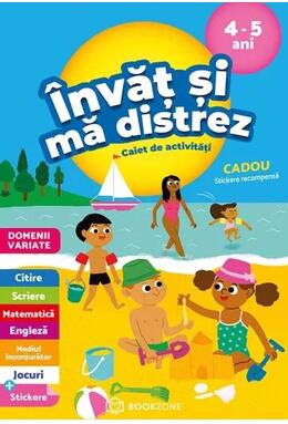 Copertă produs &Icirc;nvăț și mă distrez &ndash; 4-5 ani