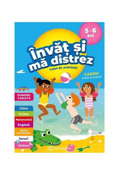 Copertă produs &Icirc;nvăț și mă distrez &ndash; 5-6 ani