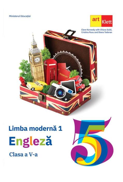 Copertă produs Limba modernă 1 - Engleză. Manual. Clasa a V-a (Cambridge)