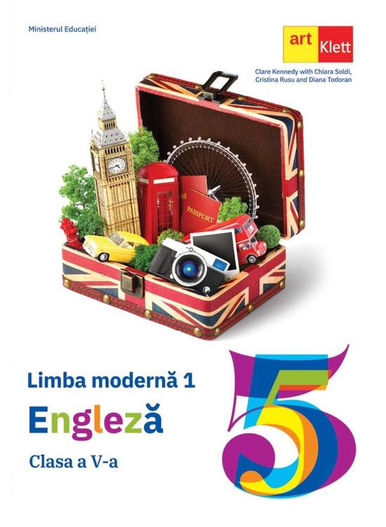 Copertă produs Limba modernă 1 - Engleză. Manual. Clasa a V-a (Cambridge) - gallery big 1