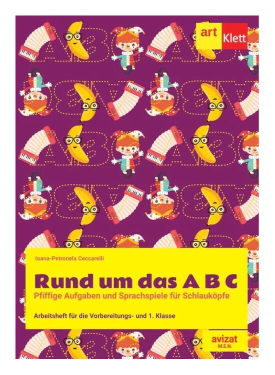 Copertă produs Rund um das A B C. Arbeitsheft fur die Vorbereitungs- und 1. Klasse / Caiet de lucru pentru clasa pregătitoare și clasa I - gallery big 1