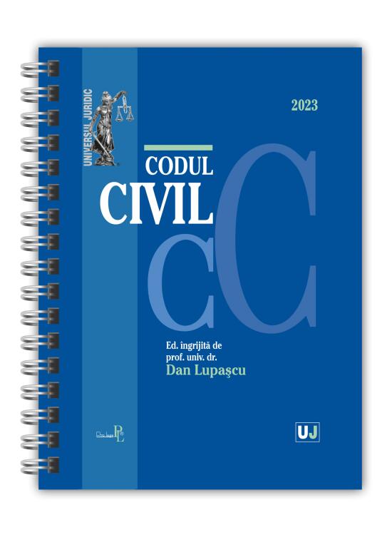 Copertă produs Codul civil Ianuarie 2023 (ediție spiralată) - gallery big 1