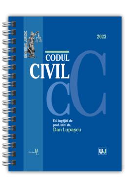 Copertă produs Codul civil Ianuarie 2023 (ediție spiralată)