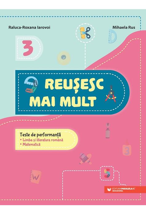 Copertă produs Reușesc mai mult. Clasa a III-a