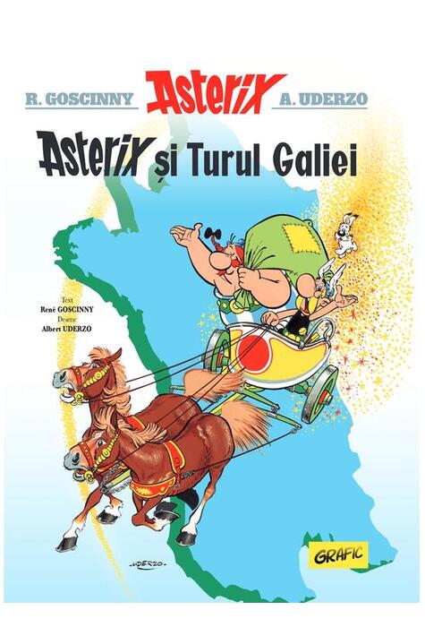 Copertă produs Asterix și Turul Galiei (Vol. 5)
