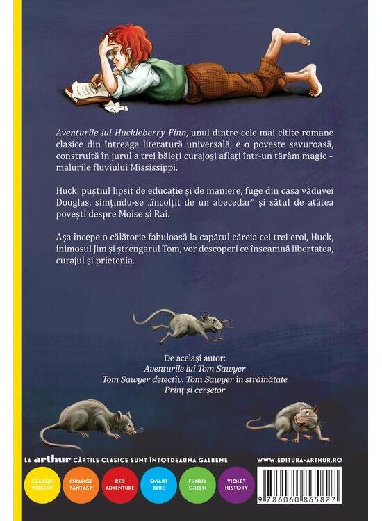 Copertă produs Aventurile lui Huckleberry Finn - gallery big 2