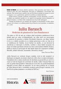 Copertă produs Iuliu Barasch - Medicină de pionierat &icirc;n Țara Rom&acirc;nească