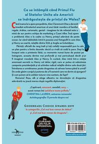 Copertă produs Roșu, alb și sânge albastru HC