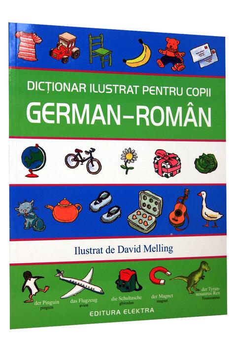 Copertă produs Dicționar ilustrat pentru copii german-rom&acirc;n