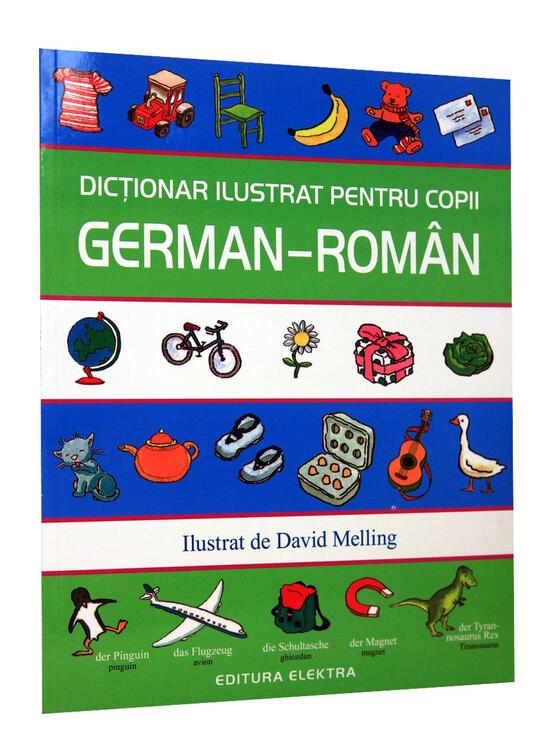 Copertă produs Dicționar ilustrat pentru copii german-rom&acirc;n - gallery big 1