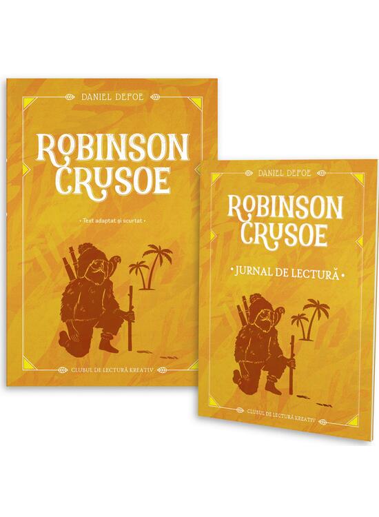 Copertă produs Robinson Crusoe + jurnal de lectură - gallery big 1