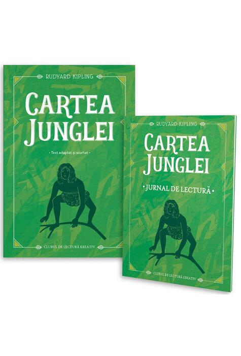 Copertă produs Cartea junglei + jurnal de lectură