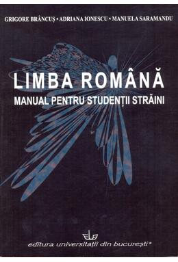 Copertă produs Limba rom&acirc;nă &ndash; manual pentru studenții străini