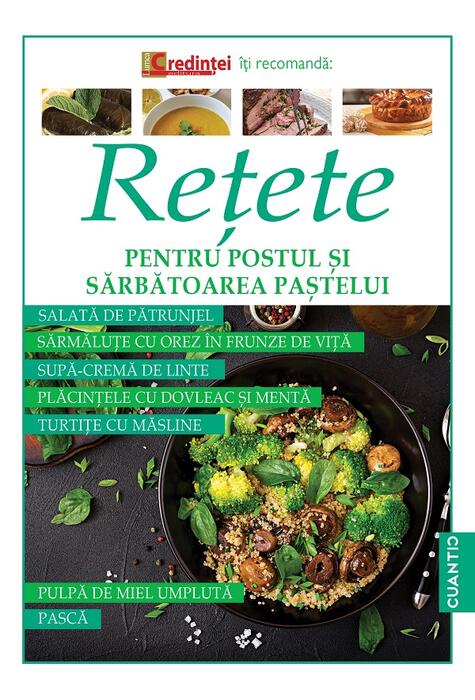 Copertă produs Reţete pentru postul și sărbătorirea paștelui