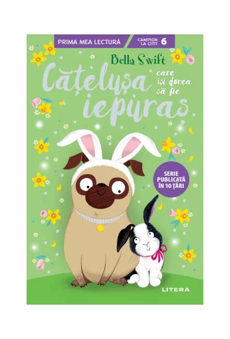 Copertă produs Cățelușa care &icirc;și dorea să fie iepuraș (Vol. 3)