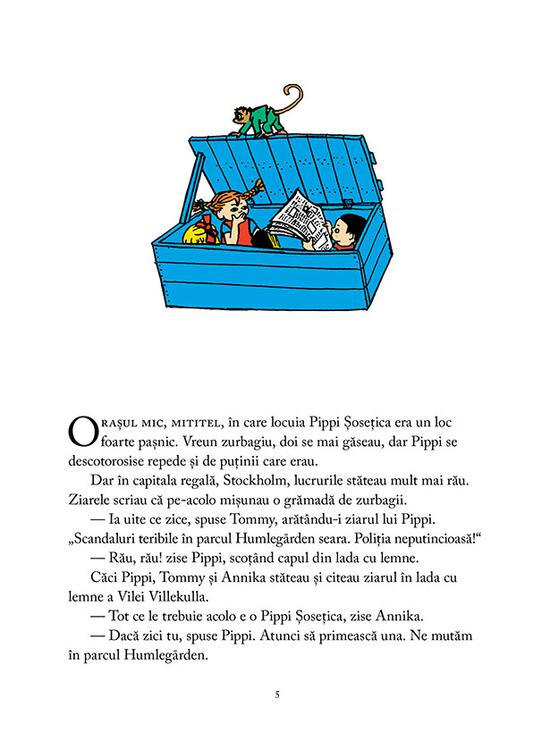 Copertă produs Pippi Șosețica în parc - gallery big 2