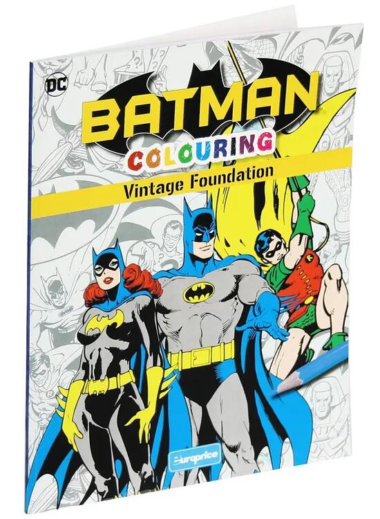 Copertă produs Carte de colorat Batman - Vintage Foundation - gallery big 2
