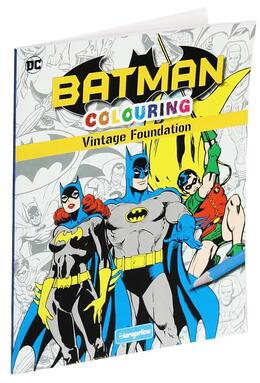 Copertă produs Carte de colorat Batman - Vintage Foundation