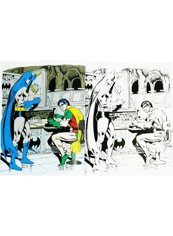 Copertă produs Carte de colorat Batman - Vintage Foundation - gallery big 1