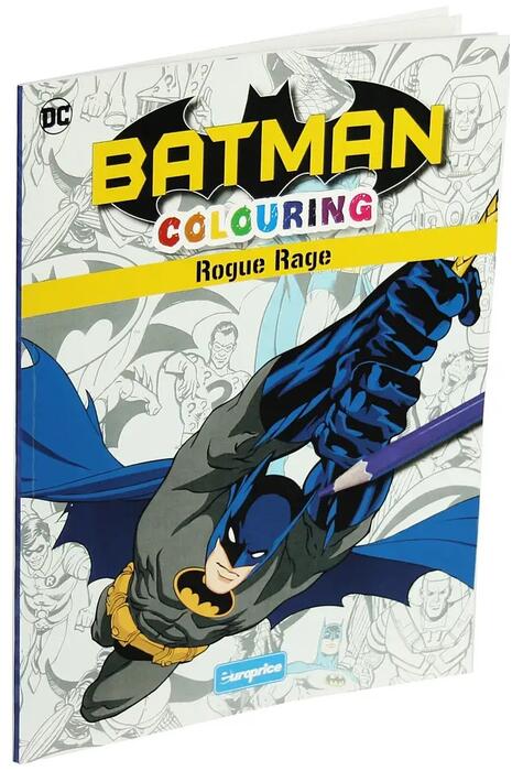 Copertă produs Carte de colorat Batman - Rogue Rage