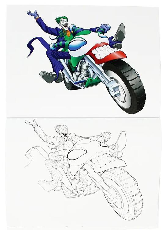 Copertă produs Carte de colorat Batman - Rogue Rage - gallery big 1