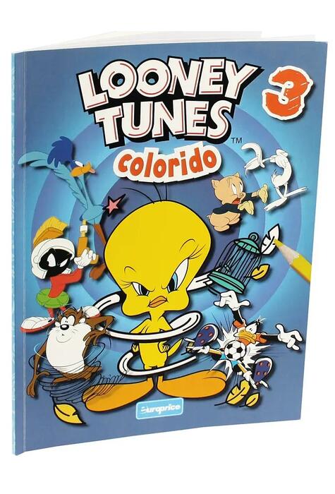 Copertă produs Carte de colorat Looney Tunes (Vol. 3)